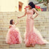 Mother and Daughter Ruffle Formal Dresses Matching Mom and Daughter Outfits Little Palace Store